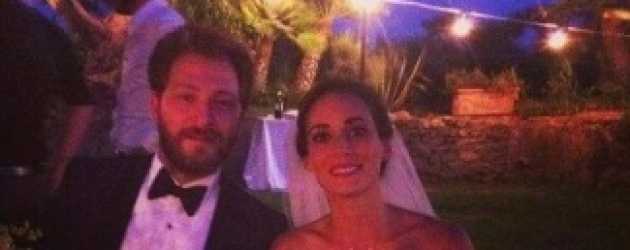 Ünlü oyuncu çift İtalya'da evlendi!