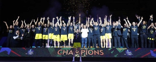 Fenerbahçe Kadın Basketbol Takımı, Avrupa şampiyonu!